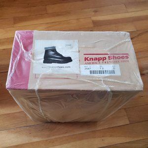 KNAPP BOOTS SIZE 7 - D WIDTH - BRAND NEW SEALED